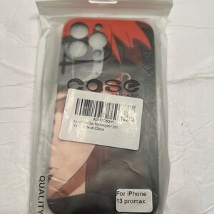 Larmuroki Anime Phone Case Compatible With iPhone 14 Pro Max With Mini Keychain